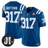 Men's Indianapolis Colts 2025 Jim Irsay Patch Vapor Limited Jersey - All Stitched