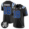 Men's Indianapolis Colts 2025 Jim Irsay Patch Vapor Limited Jersey - All Stitched