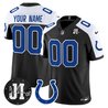 Indianapolis Colts 2025 Jim Irsay Patch Vapor Limited Custom Jersey - All Stitched