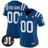 Indianapolis Colts 2025 Jim Irsay Patch Vapor Limited Custom Jersey - All Stitched