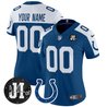 Indianapolis Colts 2025 Jim Irsay Patch Vapor Limited Custom Jersey - All Stitched