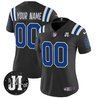Indianapolis Colts 2025 Jim Irsay Patch Vapor Limited Custom Jersey - All Stitched