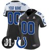Indianapolis Colts 2025 Jim Irsay Patch Vapor Limited Custom Jersey - All Stitched