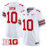 Men's Ohio State Buckeyes 'Heritage Stripe' 2025/26 Vapor Limited Jersey - All Stitched