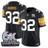 Men's Pittsburgh Steelers 6-Time Champions Patch Vapor Limited Jersey - All Stitched