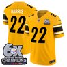 Men's Pittsburgh Steelers 6-Time Champions Patch Vapor Limited Jersey - All Stitched