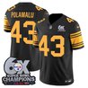 Men's Pittsburgh Steelers 6-Time Champions Patch Vapor Limited Jersey - All Stitched