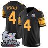 Men's Pittsburgh Steelers 6-Time Champions Patch Vapor Limited Jersey - All Stitched
