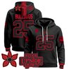 Georgia Bulldogs 'Stranger Things Edition' Premium Pullover Hoodie - All Stitched