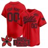 Buffalo Bills 'Stranger Things Edition' Vapor Baseball Custom Jersey - All Stitched