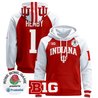 Men's Indiana Hoosiers 2025 Rose Bowl Premium Pullover Hoodie - All Stitched