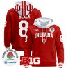 Men's Indiana Hoosiers 2025 Rose Bowl Premium Pullover Hoodie - All Stitched