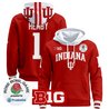 Men's Indiana Hoosiers 2025 Rose Bowl Premium Pullover Hoodie - All Stitched