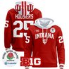 Men's Indiana Hoosiers 2025 Rose Bowl Premium Pullover Hoodie - All Stitched