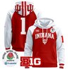 Men's Indiana Hoosiers 2025 Rose Bowl Premium Pullover Hoodie - All Stitched