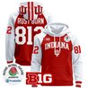 Men's Indiana Hoosiers 2025 Rose Bowl Premium Pullover Hoodie - All Stitched