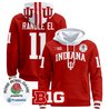 Men's Indiana Hoosiers 2025 Rose Bowl Premium Pullover Hoodie - All Stitched