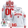 Indiana Hoosiers 2025 Rose Bowl Premium Custom Pullover Hoodie - All Stitched