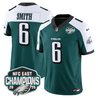 Men's Philadelphia Eagles 2025 NFC East Division Champions Vapor Limited Jersey - All Stitched