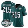 Men's Philadelphia Eagles 2025 NFC East Division Champions Vapor Limited Jersey - All Stitched