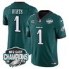 Men's Philadelphia Eagles 2025 NFC East Division Champions Vapor Limited Jersey - All Stitched