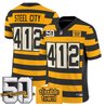 Pittsburgh Steelers Bumblebee 50th Terrible Towel Vapor Limited Jersey - All Stitched