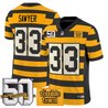 Pittsburgh Steelers Bumblebee 50th Terrible Towel Vapor Limited Jersey - All Stitched
