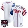 Men's Tampa Bay Rays "America 250 Edition" Vapor Premier Limited Jersey - All Stitched