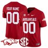 Arkansas Razorbacks 2026 Vapor Limited Custom Jersey - All Stitched