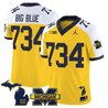 Men's Michigan Wolverines 2026 Vapor Limited Jersey - All Stitched
