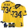 Men's Michigan Wolverines 2026 Vapor Limited Jersey - All Stitched