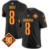 Men's Washington Commanders 90th Anniversary Patch Vapor Limited Jersey - All Stitched