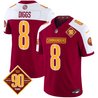 Men's Washington Commanders 90th Anniversary Patch Vapor Limited Jersey - All Stitched