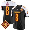 Men's Washington Commanders 90th Anniversary Patch Vapor Limited Jersey - All Stitched