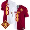 Men's Washington Commanders 90th Anniversary Patch Vapor Limited Jersey - All Stitched