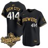 Men's Milwaukee Brewers 2026 World Series Vapor Premier Limited Jersey - All Stitched