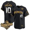 Men's Milwaukee Brewers 2026 World Series Vapor Premier Limited Jersey V2 - All Stitched