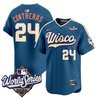 Men's Milwaukee Brewers 2026 World Series Vapor Premier Limited Jersey V2 - All Stitched
