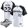 Men's Milwaukee Brewers 2026 World Series Vapor Premier Limited Jersey - Gothic Edition - All Stitched