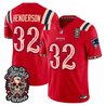 Men's New England Patriots Día de los Muertos Vapor Limited Jersey - All Stitched