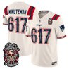 Men's New England Patriots Día de los Muertos Vapor Limited Jersey - All Stitched