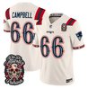 Men's New England Patriots Día de los Muertos Vapor Limited Jersey - All Stitched