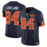 Colston Loveland Navy Chicago Bears Game Vapor Limited Jersey - All Stitched