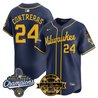 Men's Milwaukee Brewers 2026 World Series Champions Vapor Premier Limited Jersey - Bob Uecker Patch - All Stitched