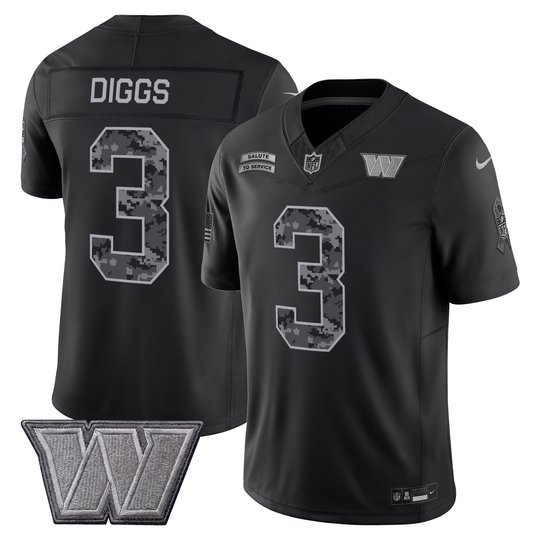 Washington Commanders 2026 Salute to Service Vapor Limited Jersey - All Stitched