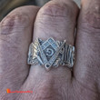 EYHIMD Men Freemason Ring