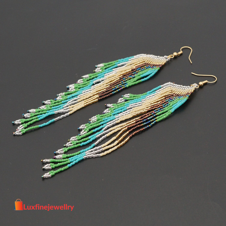 Go2Boho Tribal Tassel Earrings