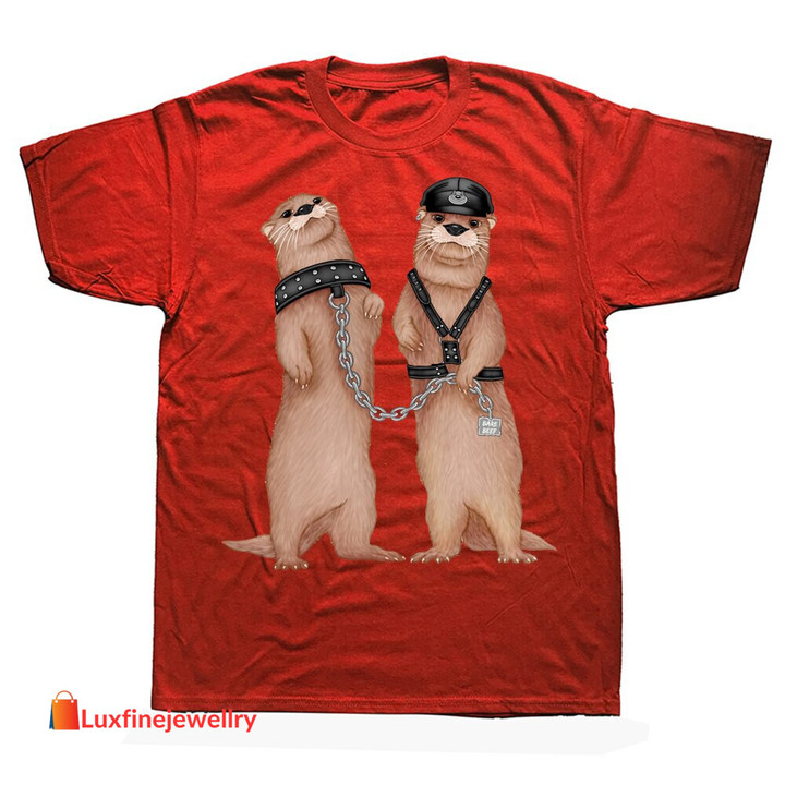Men Short Sleeve Tshirt Otters Unisex T Shirt