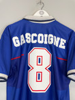 Paul Gascoigne 8 Rangers F.C. 1997/99 Home Men Retro Jersey - Blue