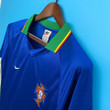 Portugal 1998 Away Retro Men Jersey - Blue